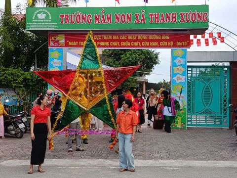 VUI HỘI TRĂNG RẰM – TRỌN VẸN YÊU THƯƠNG TẠI TRƯỜNG MẦM NON THANH XƯƠNG PHƯỜNG MƯỜNG THANH