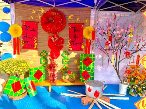 Ảnh hoạt động: TRƯỜNG MẦM NON NOONG BUA TỔ CHỨC CHƯƠNG TRÌNH TRẢI NGHIỆM “HỘI CHỢ XUÂN” CHO BÉ