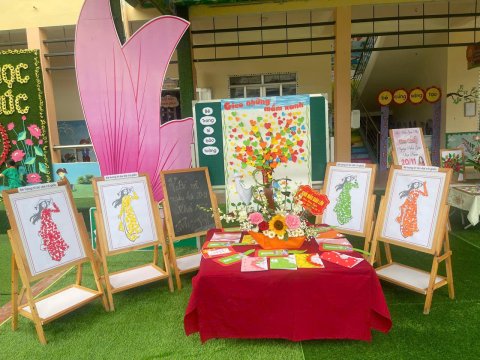 Ảnh hoạt động: HOẠT ĐỘNG TRẢI NGHIỆM CỦA CÁC BÉ TRƯỜNG MẦM NON NOONG BUA CHÀO MỪNG NGÀY 20/11
