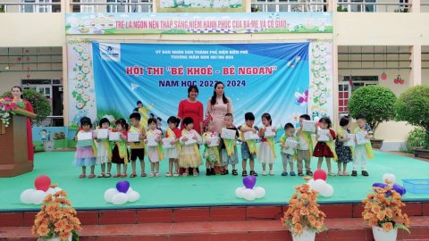 Ảnh hoạt động: TRƯỜNG MẦM NON NOONG BUA TỔ CHỨC HỘI THI “ BÉ KHOẺ BÉ NGOAN” CẤP TRƯỜNG NĂM HỌC 2023-2024