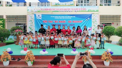 Ảnh hoạt động: TRƯỜNG MẦM NON NOONG BUA TỔ CHỨC HỘI THI “ BÉ KHOẺ BÉ NGOAN” CẤP TRƯỜNG NĂM HỌC 2023-2024