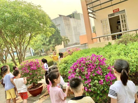 Ảnh hoạt động: HOẠT ĐỘNG NGOÀI TRỜI - SÂN CHƠI BỔ ÍCH CHO TRẺ MẦM NON