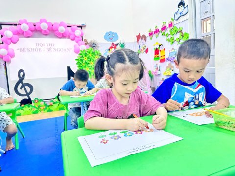 Ảnh hoạt động: TRƯỜNG MẦM NON NOONG BUA TỔ CHỨC HỘI THI “BÉ KHỎE – BÉ NGOAN” CẤP TRƯỜNG NĂM HỌC 2025-2026