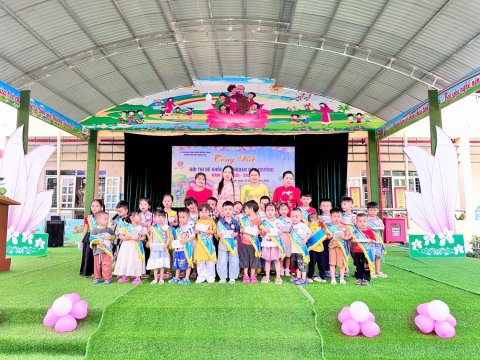 Ảnh hoạt động: TRƯỜNG MẦM NON NOONG BUA TỔ CHỨC HỘI THI “BÉ KHỎE – BÉ NGOAN” CẤP TRƯỜNG NĂM HỌC 2025-2026
