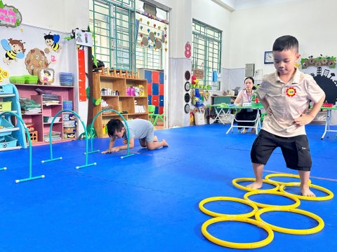 Ảnh hoạt động: TRƯỜNG MẦM NON NOONG BUA TỔ CHỨC HỘI THI “BÉ KHỎE – BÉ NGOAN” CẤP TRƯỜNG NĂM HỌC 2025-2026