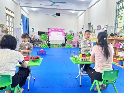 Ảnh hoạt động: TRƯỜNG MẦM NON NOONG BUA TỔ CHỨC HỘI THI “BÉ KHỎE – BÉ NGOAN” CẤP TRƯỜNG NĂM HỌC 2025-2026