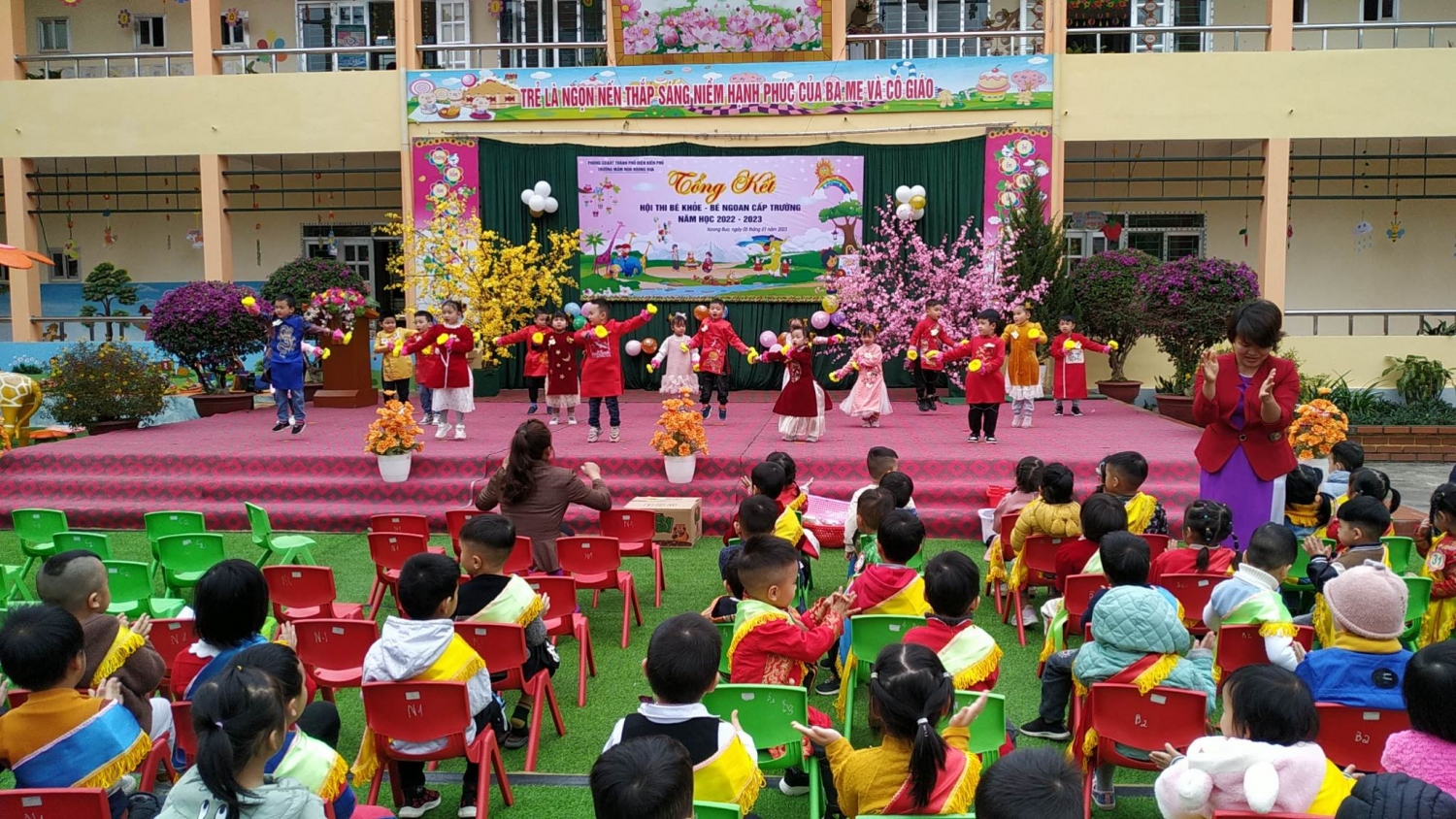 Ảnh trong bài: TRƯỜNG MẦM NON NOONG BUA TỔ CHỨC HỘI THI “BÉ KHỎE BÉ NGOAN” NĂM HỌC 2022 – 2023.