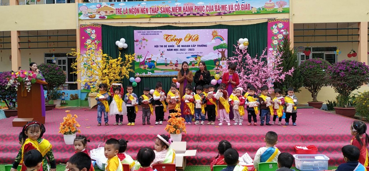 Ảnh trong bài: TRƯỜNG MẦM NON NOONG BUA TỔ CHỨC HỘI THI “BÉ KHỎE BÉ NGOAN” NĂM HỌC 2022 – 2023.