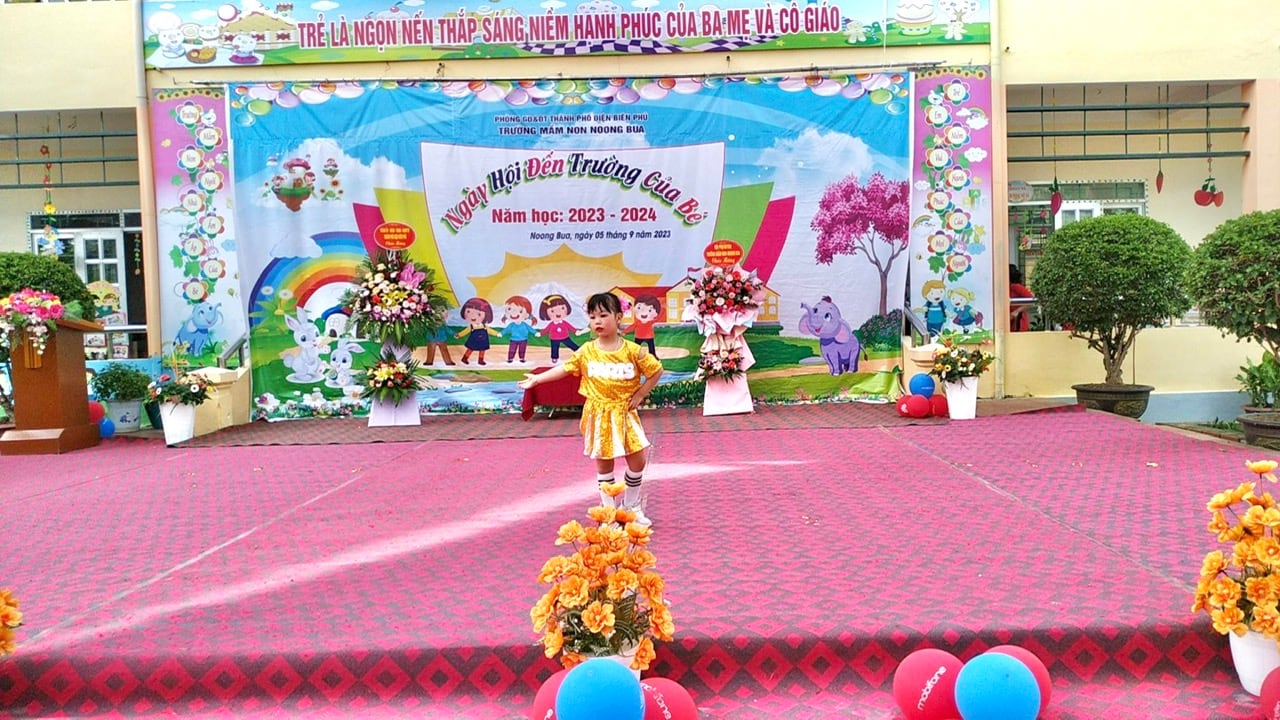Ảnh trong bài: TRƯỜNG MẦM NON NOONG BUA TỔ CHỨC “NGÀY HỘI ĐẾN TRƯỜNG CỦA BÉ” NĂM HỌC 2023-2024