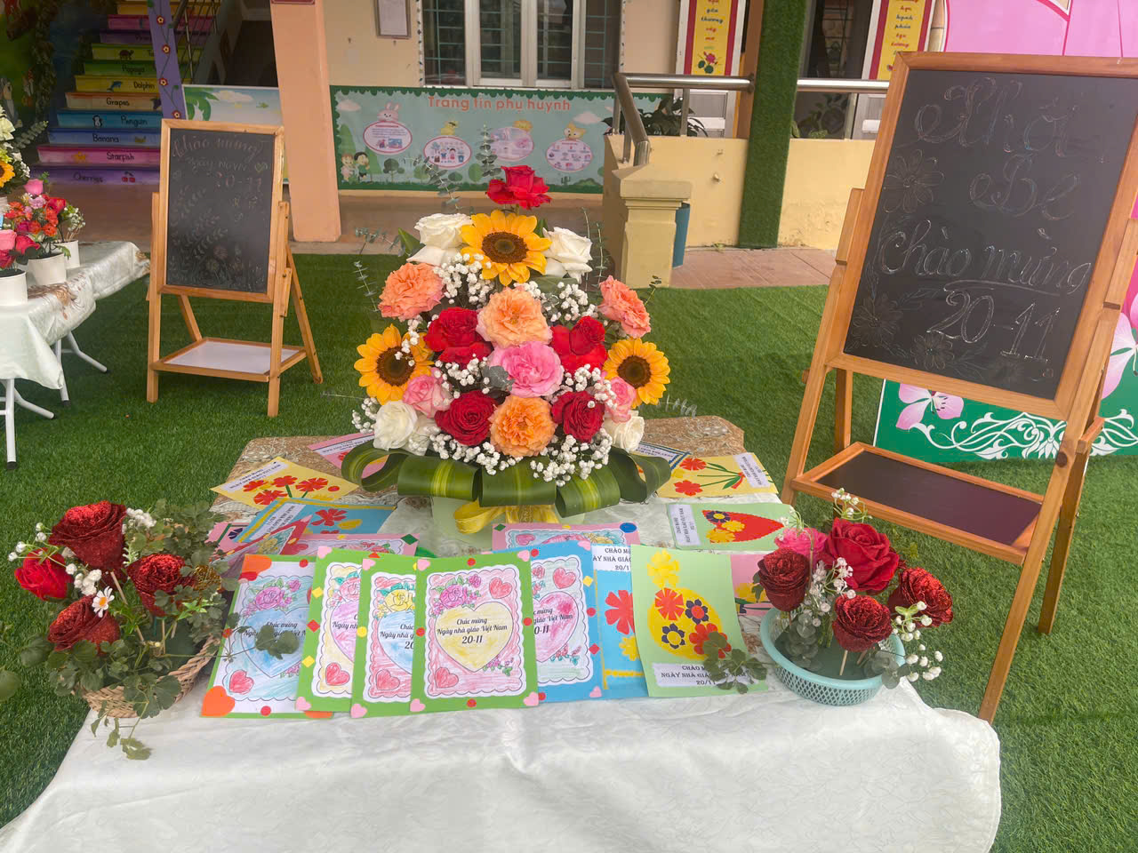 Ảnh trong bài: HOẠT ĐỘNG TRẢI NGHIỆM CỦA CÁC BÉ TRƯỜNG MẦM NON NOONG BUA CHÀO MỪNG NGÀY 20/11