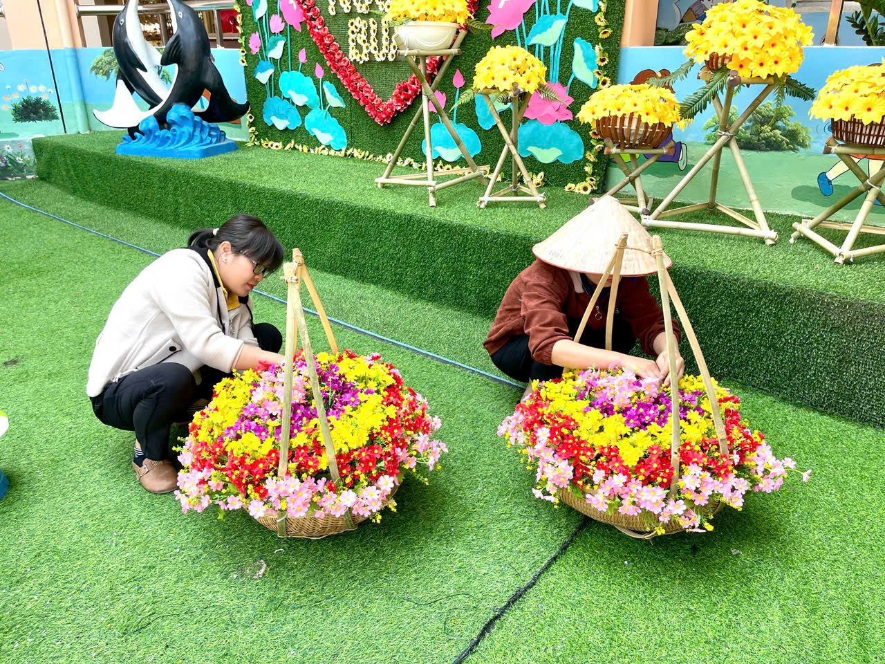 Ảnh trong bài: CÔNG TÁC TÔN TẠO, XÂY DỰNG CẢNH QUAN MÔI TRƯỜNG DUY TRÌ TRƯỜNG ĐẠT CHUẨN QUỐC GIA MỨC ĐỘ 2 - TRƯỜNG KIỂM ĐỊNH CHẤT LƯỢNG GIÁO DỤC CẤP ĐỘ 3 TẠI TRƯỜNG MẦM NON NOONG BUA NĂM HỌC 2024 – 2025