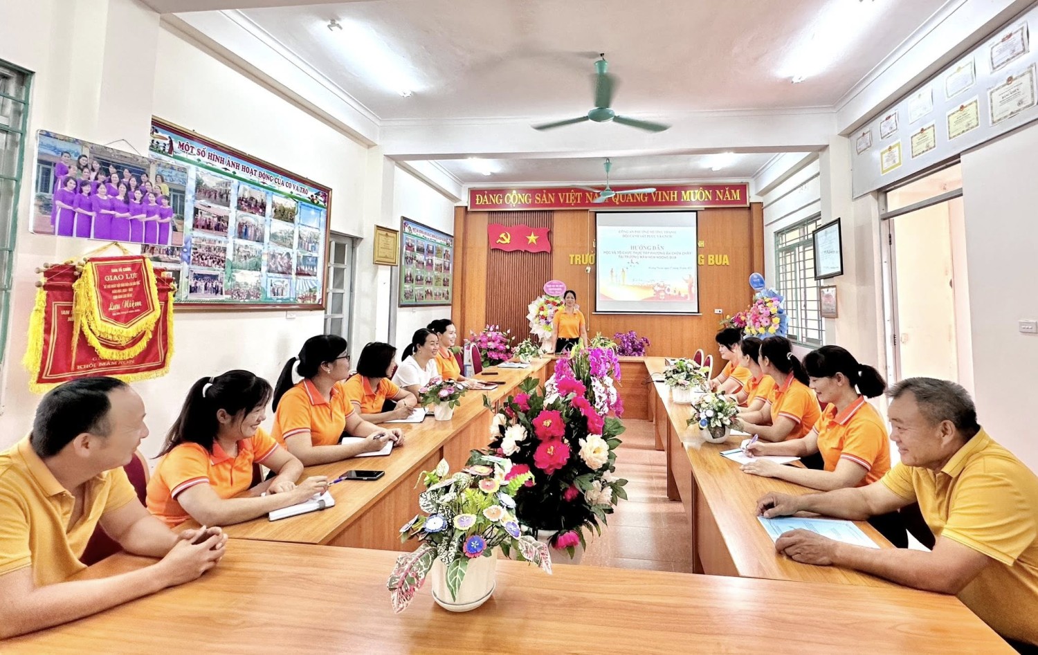 TRƯỜNG MẦM NON NOONG BUA TĂNG CƯỜNG PHÒNG CHÁY, BẢO VỆ AN TOÀN TRƯỜNG HỌC