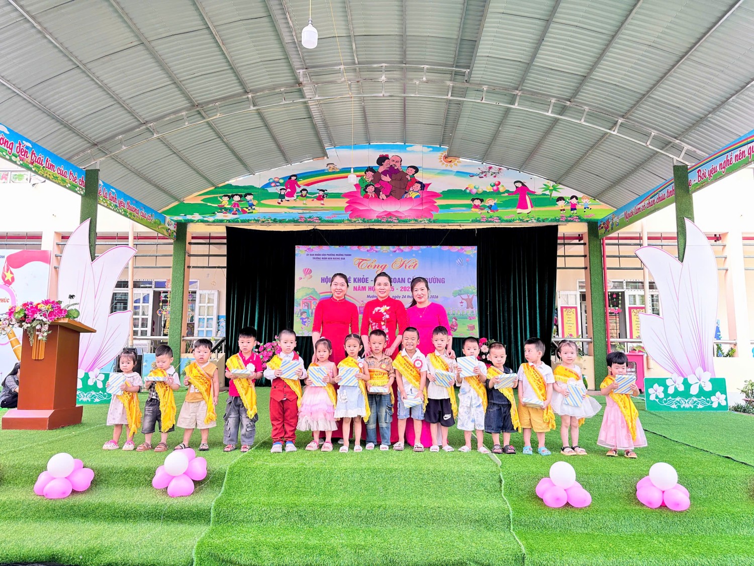 Ảnh trong bài: TRƯỜNG MẦM NON NOONG BUA TỔ CHỨC HỘI THI “BÉ KHỎE – BÉ NGOAN” CẤP TRƯỜNG NĂM HỌC 2025-2026