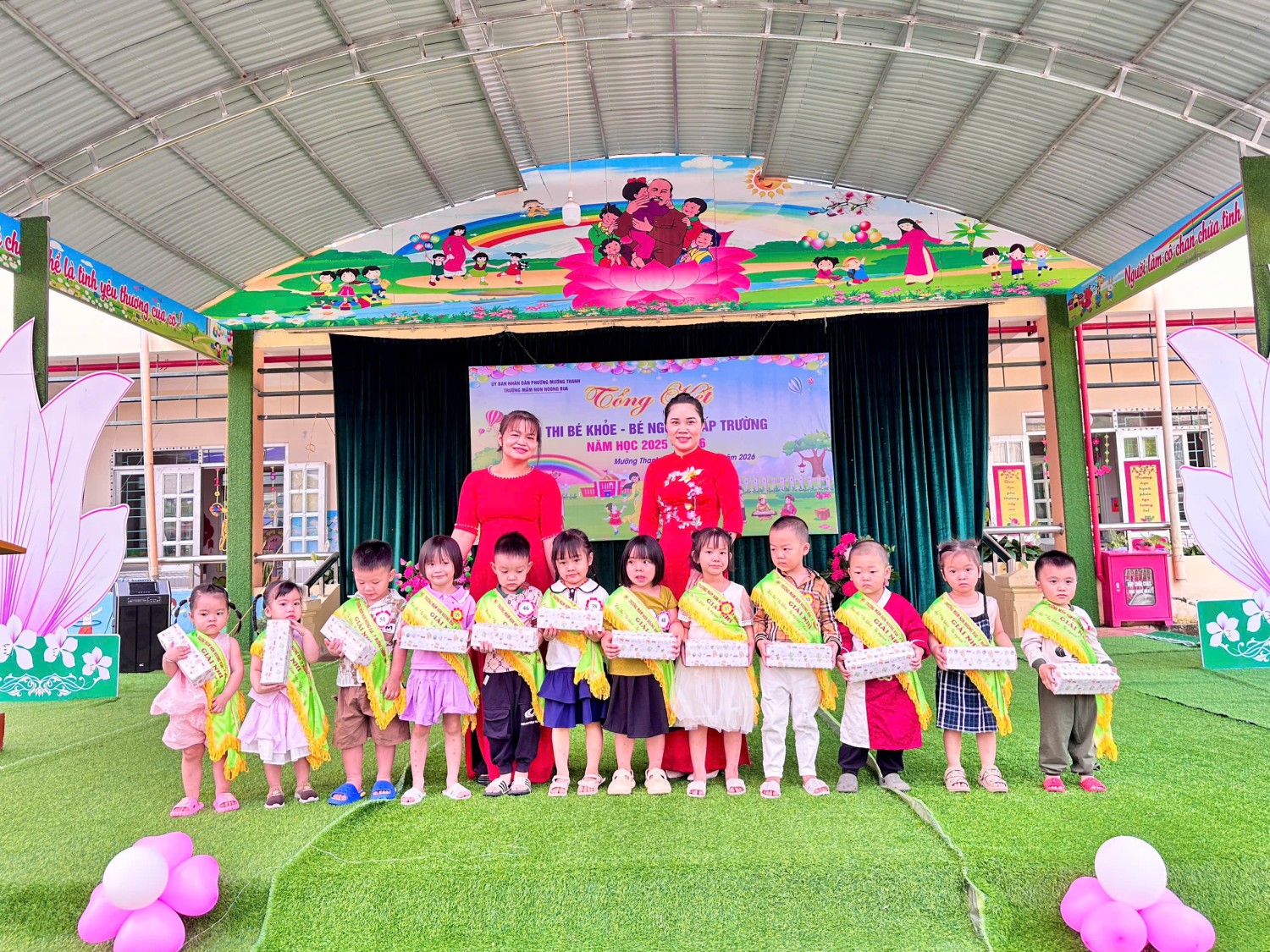 Ảnh trong bài: TRƯỜNG MẦM NON NOONG BUA TỔ CHỨC HỘI THI “BÉ KHỎE – BÉ NGOAN” CẤP TRƯỜNG NĂM HỌC 2025-2026