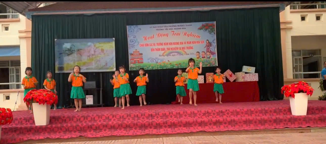 Ảnh trong bài: CÁC BÉ MẪU GIÁO LỚN TRƯỜNG MẦM NON NOONG BUA TRẢI NGHIỆM TẠI TRƯỜNG TIỂU HỌC NOONG BUA